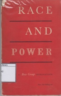 Race and Power: Studies of Leadership in Five British Dependencies