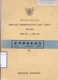 Rancangan Rencana Pembangunan Lima Tahun Kelima 1989/90 - 1993/94