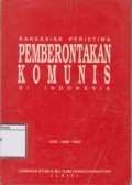 Rangkaian Peristiwa Pemberontakan Komunis di Indonesia 1926-1948-1965
