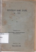 Renungan rabu paing ke - XVI