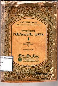 Reringkesaning paramasastra djawa I