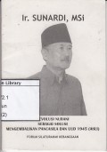 Revolusi nurani sebagai solusi mengembalikan pancasila dan UUD 1945 (asli)