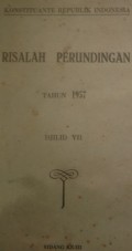 Risalah Perundingan Tahun 1957: Sidang ke-III, Rapat ke-71 sampai ke-76