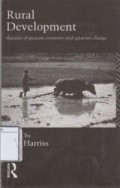Rural Development: Theories of Peasant Economy and agrarian Change
