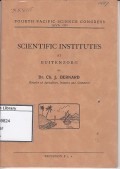 Scientfic institutes at buitenzorg