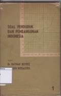 Soal Penduduk dan Pembangunan Indonesia