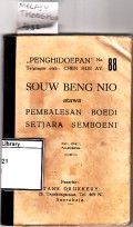 Souw beng nio atawa pembalesan boedi setjara semboeni