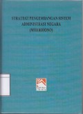 Strategi Pengembangan Sistem Administrasi Negara (Moerdiono)