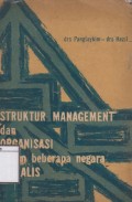 Struktur Management dan Organisasi dalam Beberapa Negara Sosialis