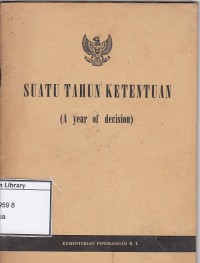 Suatu Tahun Ketentuan (A Year of Decision)