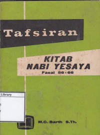Tafsiran Alkitab Kitab Nabi Yesaya Fasal 56-66