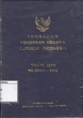 Tambahan Lembaran Negara Republik Indonesia Tahun 1963 No. 2994-3018