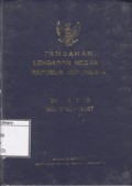 Tambahan lembaran negara Republik Indonesia Tahun 1980 No. 3155-3187