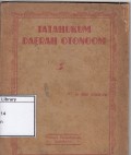 Tatahukum daerah otonom
