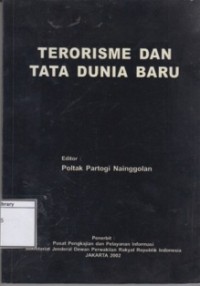 Terorisme dan Tata Dunia Baru