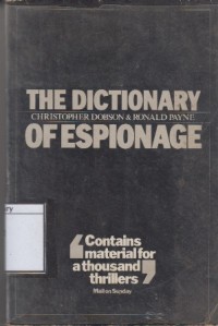 The Dictionary of Espionage