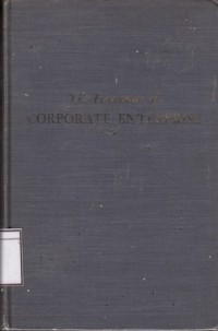 The Economics of Corporate Enterprise