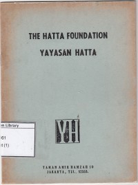 The Hatta Foundation = Yayasan Hatta
