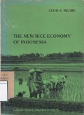 The New Rice Economy of Indonesia