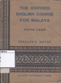 The Oxford English Course for Malaya: Fifth Year