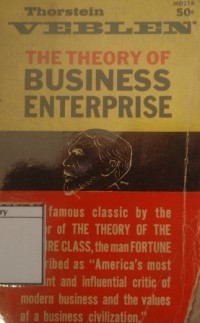 The Theory of Business Enterprise