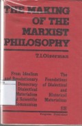 The Making of the Marxist Philosophy