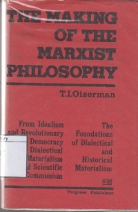 The Making of the Marxist Philosophy