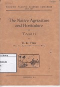The native agriculture and horticulure at tosari