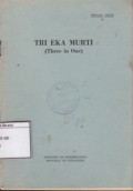 Tri Eka Murti (Three in One)