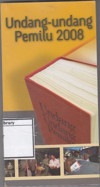 Undang-undang Pemilu 2008
