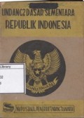 Undang-undang dasar sementara Republik Indonesia