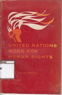 United nations work for human right