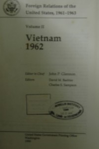 Foreign Relations of the United States, 1961-1963, Vietnam 1962