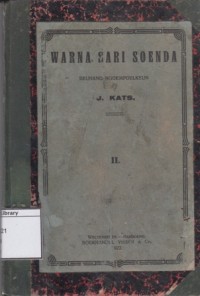 Warna sari Soenda