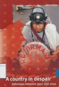 A Country in Despair: Indonesia between 1997 and 2000
