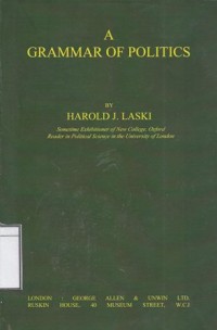 A Grammar of Politics