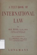 A Text-Book of International Law