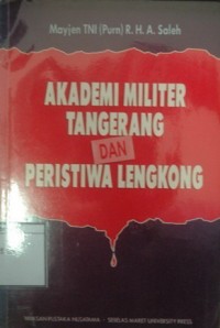 Akademi Militer Tangerang dan Peristiwa Lengkong
