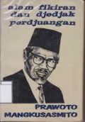Alam Fikiran dan Djedjak Perdjuangan Prawoto Mangkusasmito