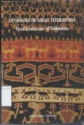 Anthology of Asean Literatures: Oral Literature of Indonesia