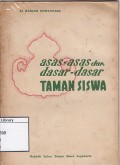 Asas asas dan dasar dasar Taman Siswa