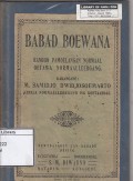 Babad boewana