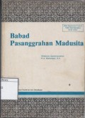 Babad Pasanggrahan Madusita
