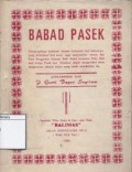 Babad Pasek