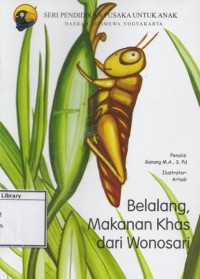 Belalang, Makanan Khas dari Wonosari