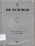 Berita penelitian arkeologi no. 1: Survai penanggungan dan survai demak