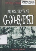 Jenderal Besar Nasution Bicara Tentang G 30 S/PKI
