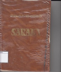 Brosur pembangunan sarana