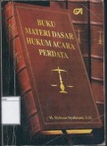 Buku Materi dasar Hukum Acara Perdata