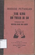 Boekoe petangan yak king ho thian ik so